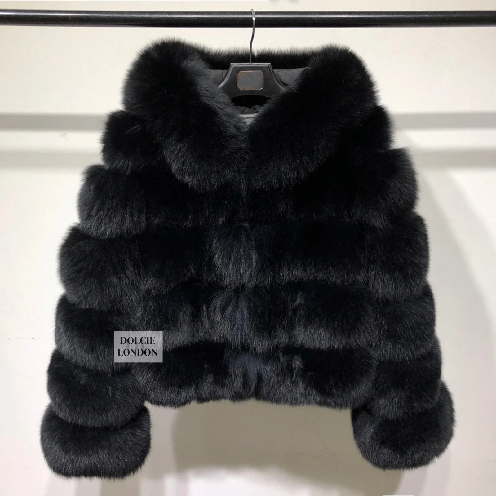 Hooded Cropped Coat - Image 3