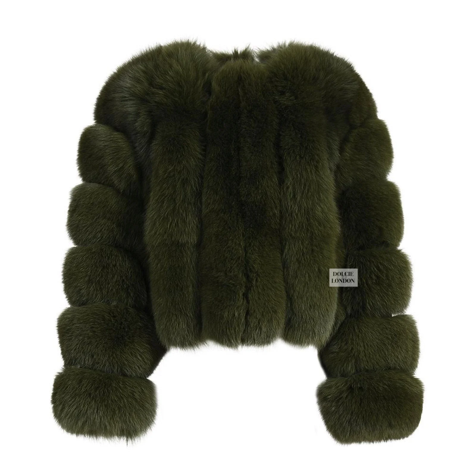 Straight Rows Cropped Coat - Image 3