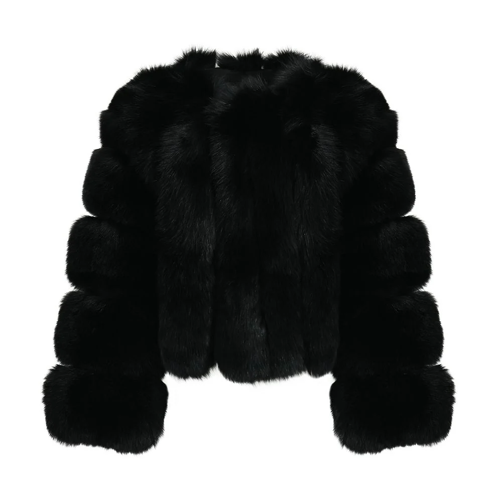 Straight Rows Cropped Coat - Image 4