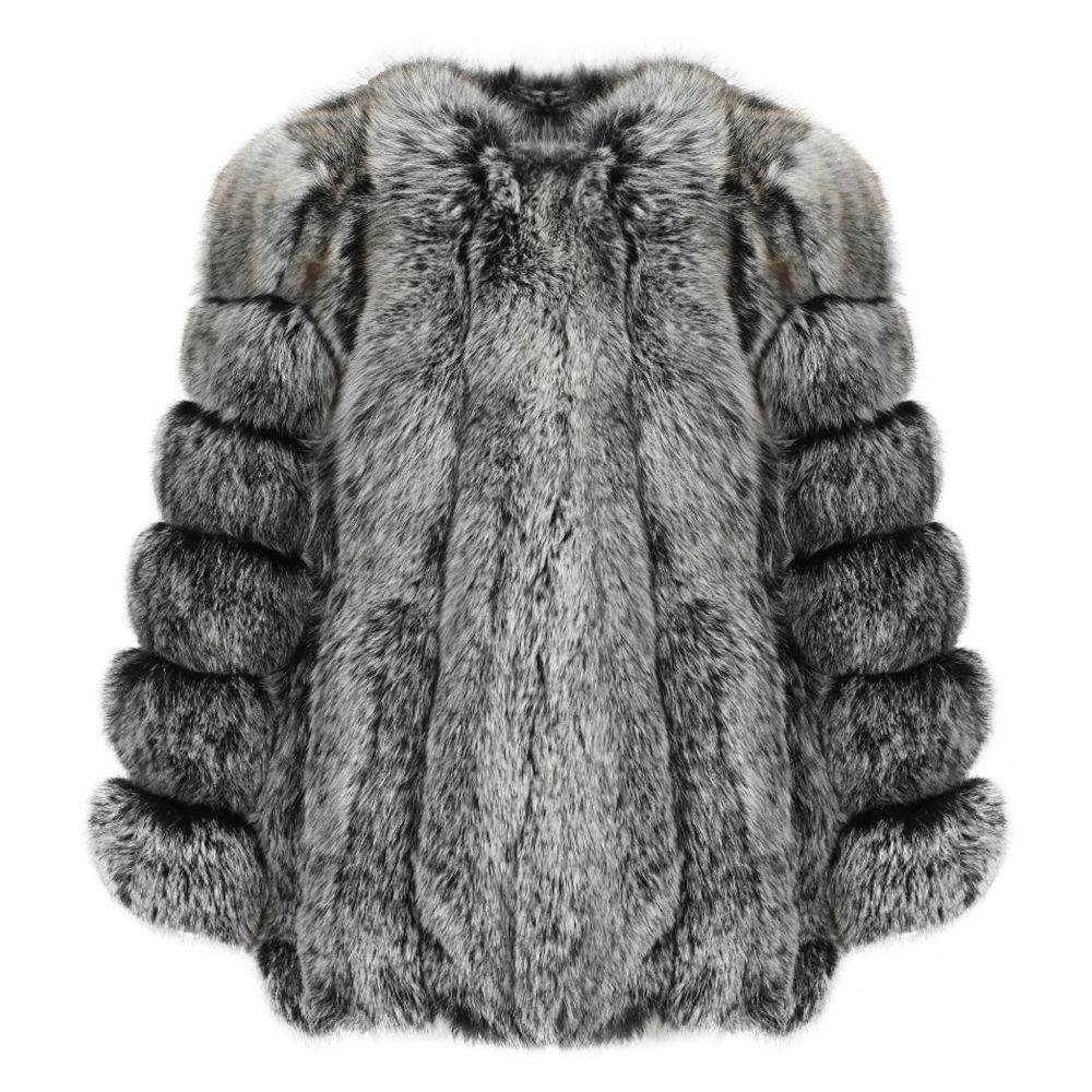 Straight Rows Long Coat - Image 7